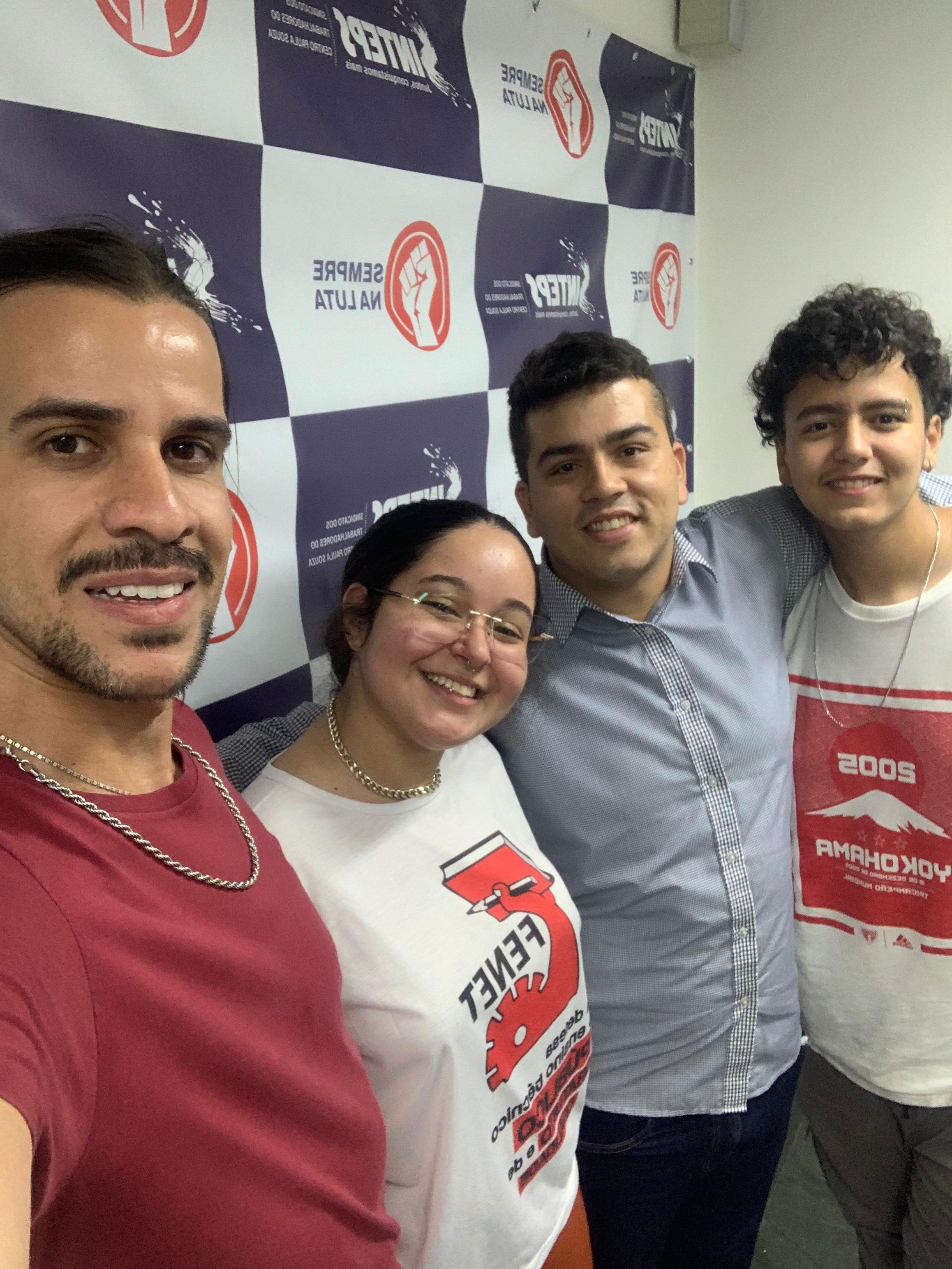 Sinteps recebe os diretores da FENET